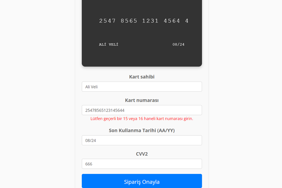 Opencart Mail Order (Güvenli Ödeme)